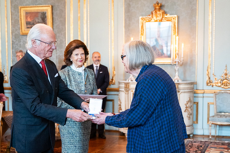 Kungen hedrade konstn&auml;rerna &ndash; varm ceremoni p&aring; slottet