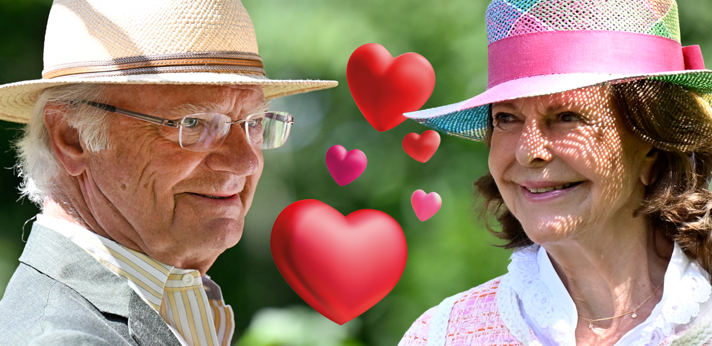 Kungens romantiska mys med Silvia på solsemestern i Brasilien