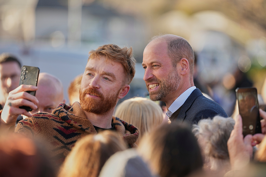 Tårar när prins William mötte barnen – oväntade dramat