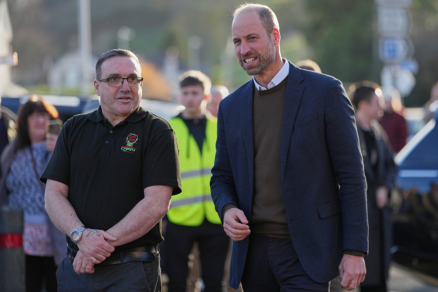 Tårar när prins William mötte barnen – oväntade dramat