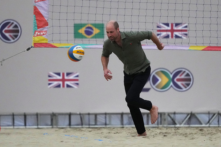 Strumplös William på sportresa – glädjen efter familjekaoset