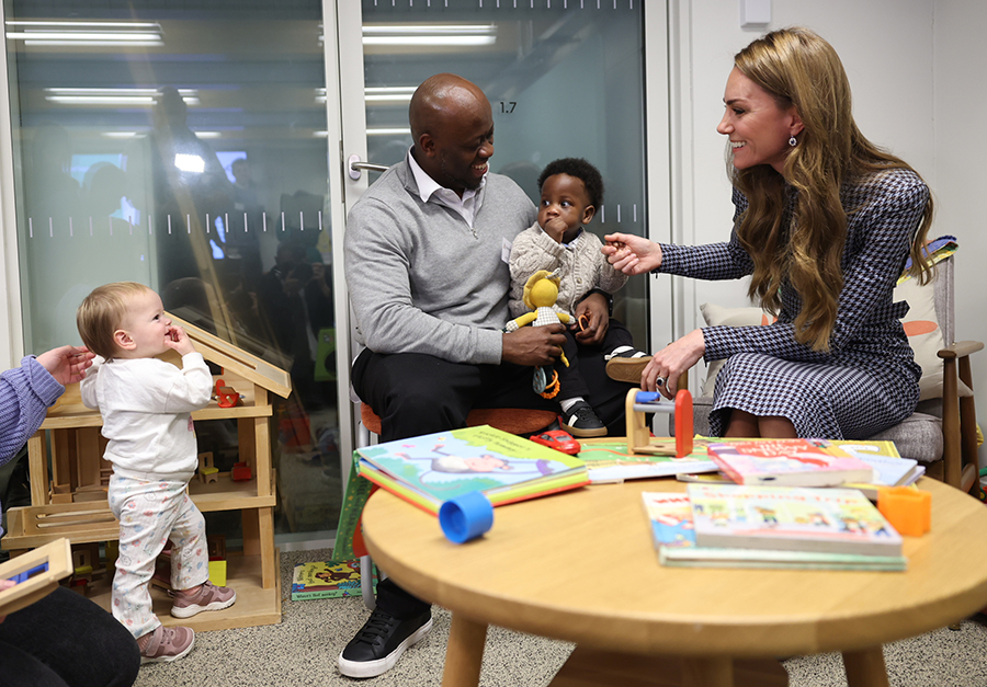 Prinsessan Kates rörande stund med barnen – smälte hjärtan