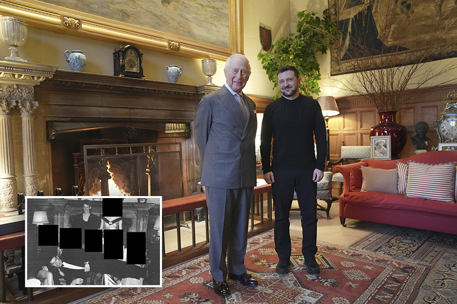 Kunglig chock: Nya bilden p&aring; Andrew skakar kung Charles