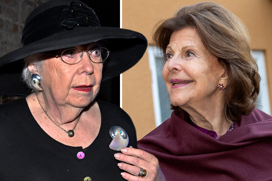 D&auml;rf&ouml;r nobbade prinsessan Christina julafton med Silvia