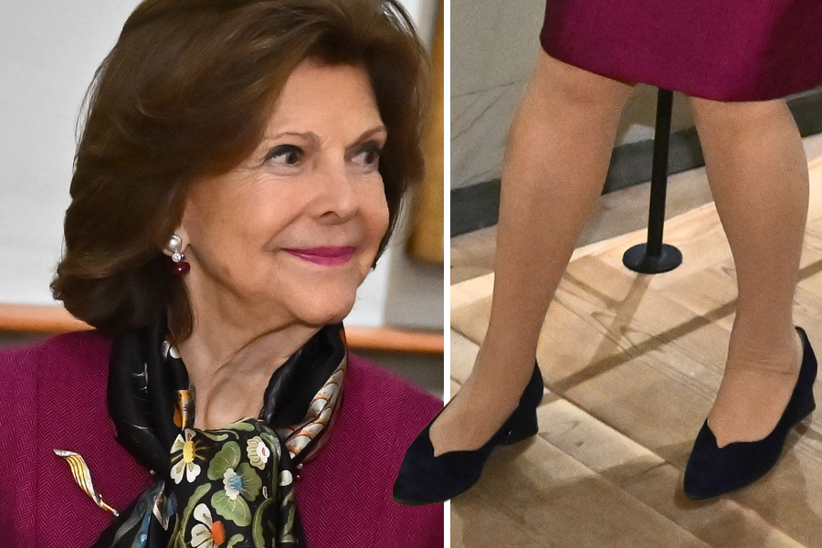 Bilderna avsl&ouml;jar: Silvias kliv i kyrkan v&auml;cker reaktioner