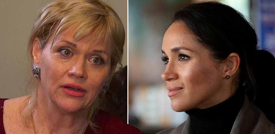 Meghan i chock: pappan amputerad – foten helt svart