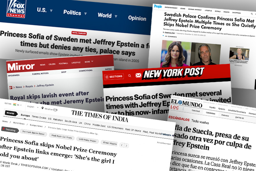 Sofias koppling till Epstein &ndash; nya uppgifter blir v&auml;rldsnyhet!