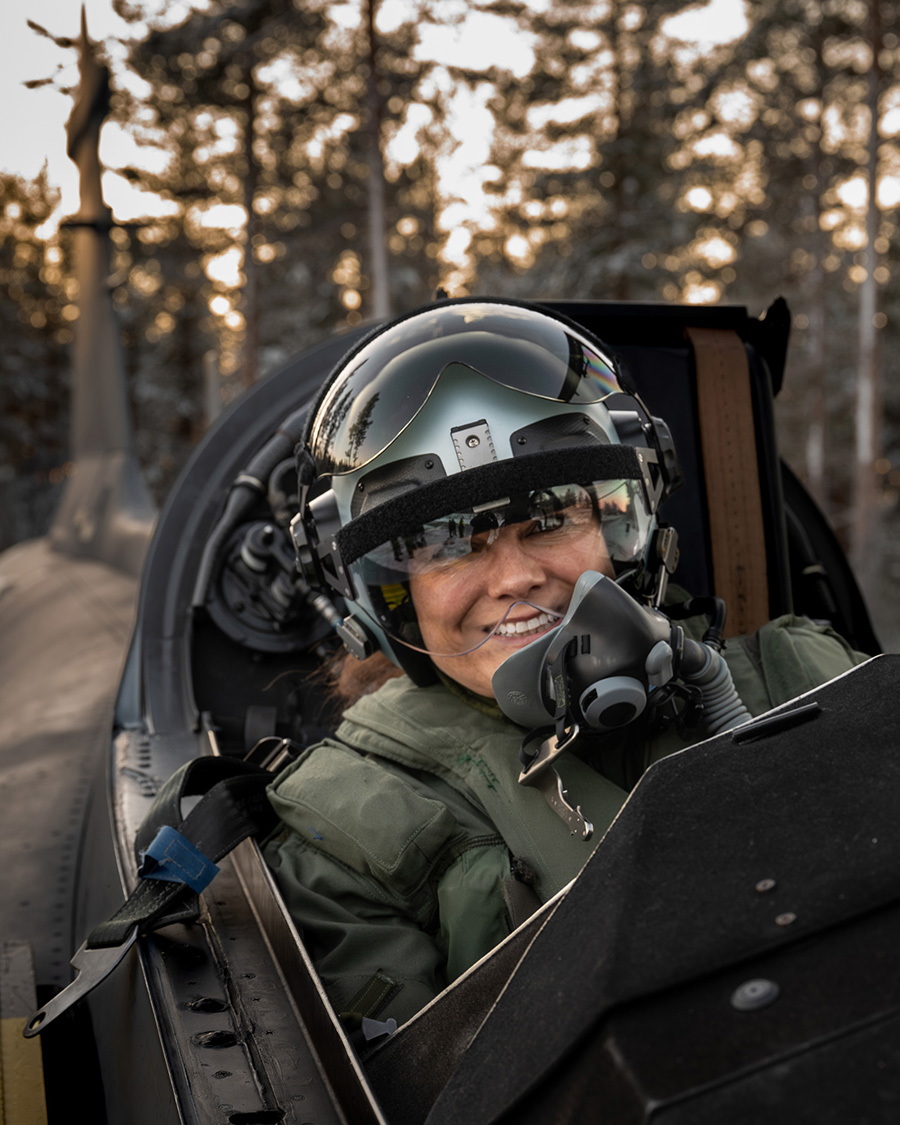 Action med Victoria – tog kommando i JAS 39 Gripen