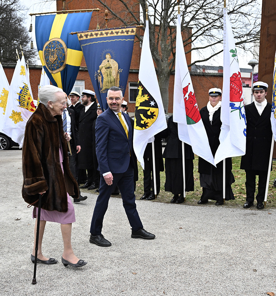 Drottning Margrethe i Sverige &ndash; hedrades med exklusiv titel