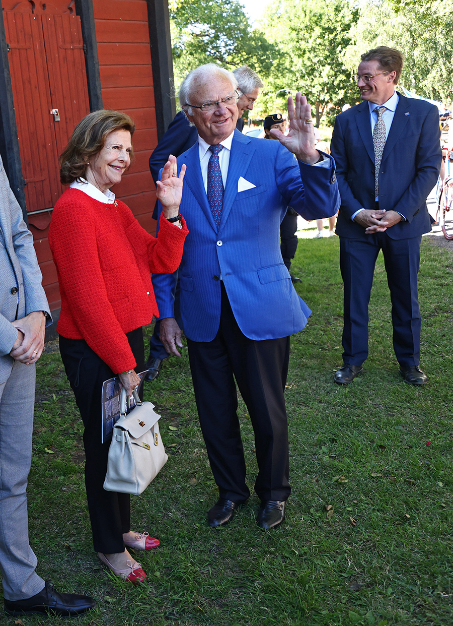 Kungens k&auml;rleksfest med Silvia &ndash; firar 50 &aring;r som gifta