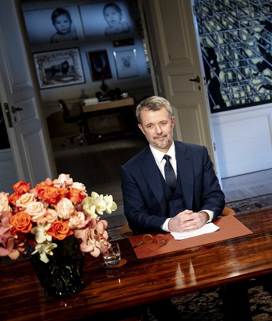 Kungens ny&aring;rsnatt slutade i kaos &ndash; dramat filmades