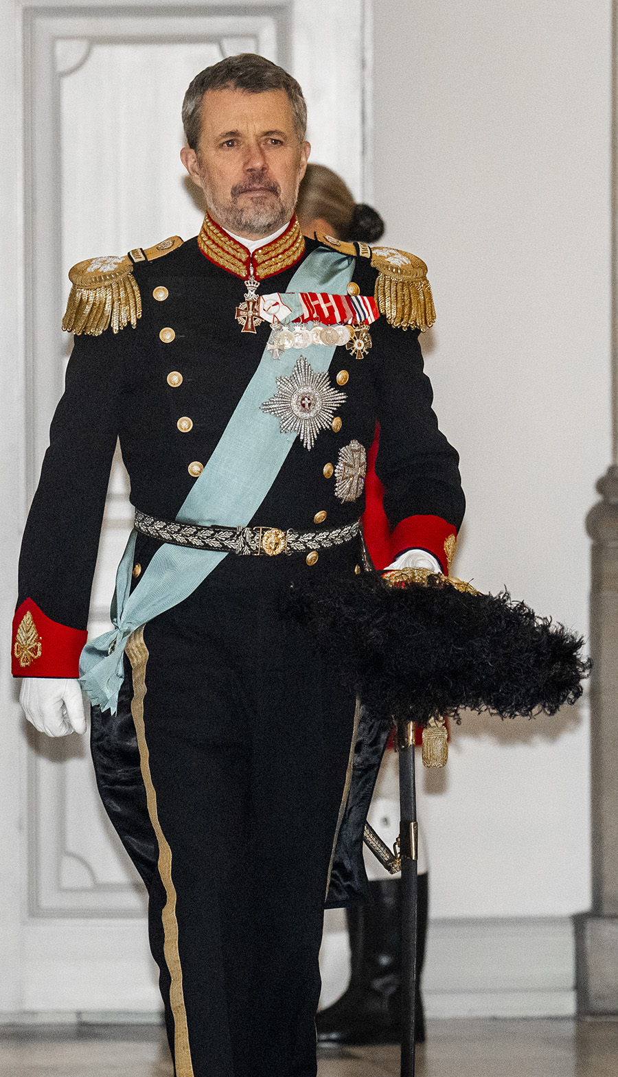 Kungens ny&aring;rsnatt slutade i kaos &ndash; dramat filmades