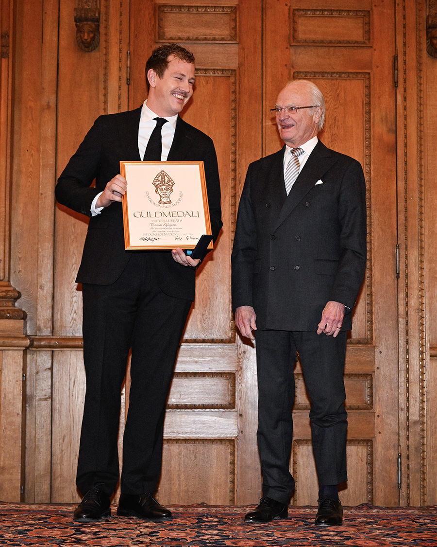 Kungen i centrum n&auml;r svensk matkultur hyllades p&aring; slottet