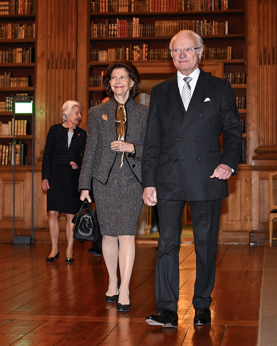 Kungen i centrum n&auml;r svensk matkultur hyllades p&aring; slottet