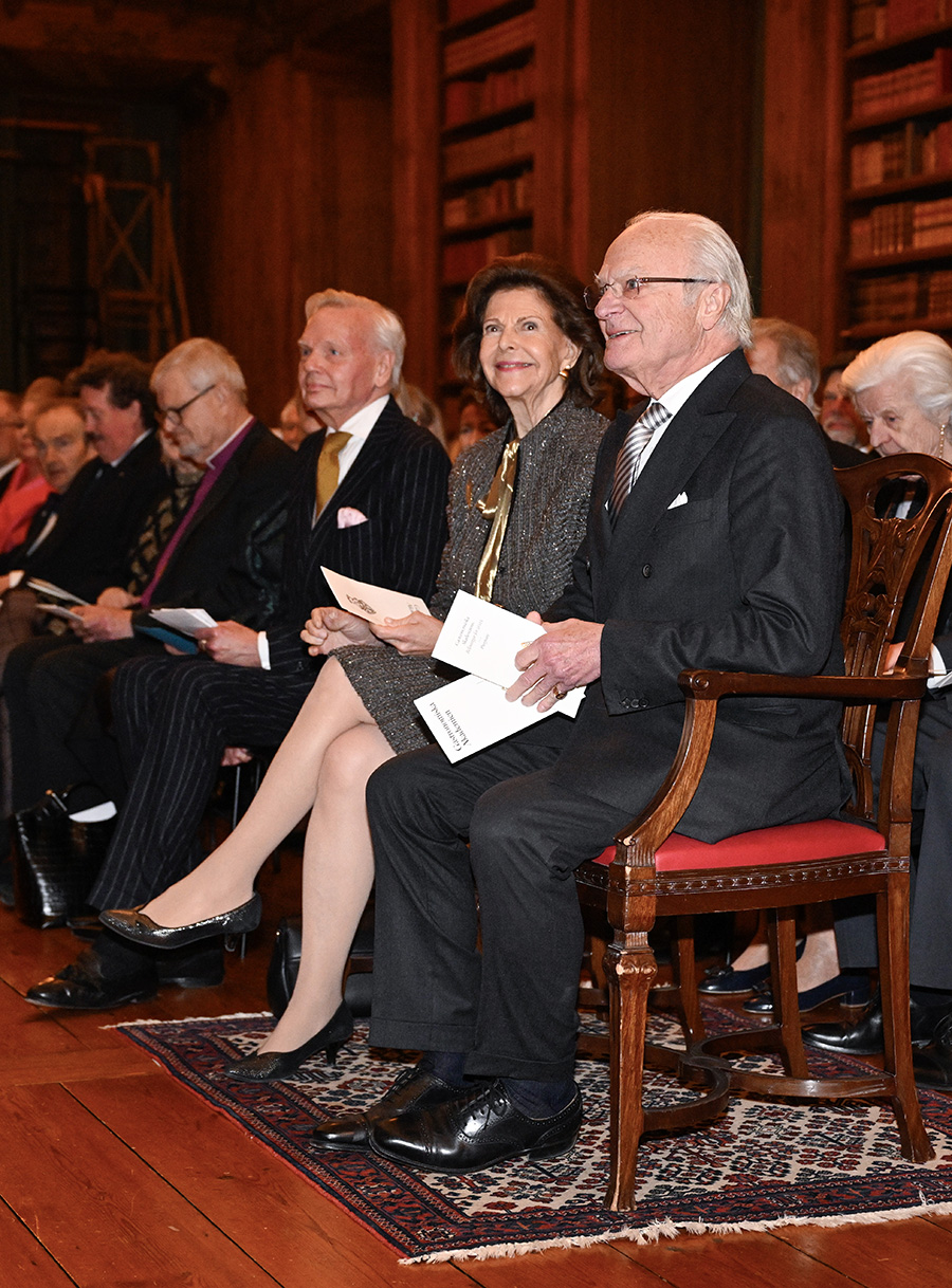 Kungen i centrum n&auml;r svensk matkultur hyllades p&aring; slottet