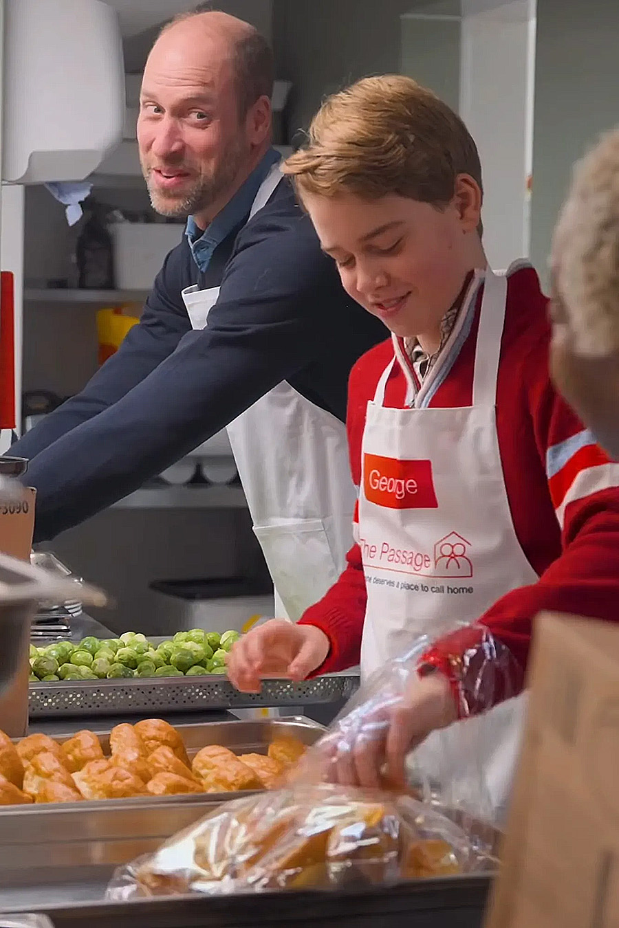 Prins William med George p&aring; h&auml;rb&auml;rget &ndash; bilderna som ber&ouml;r