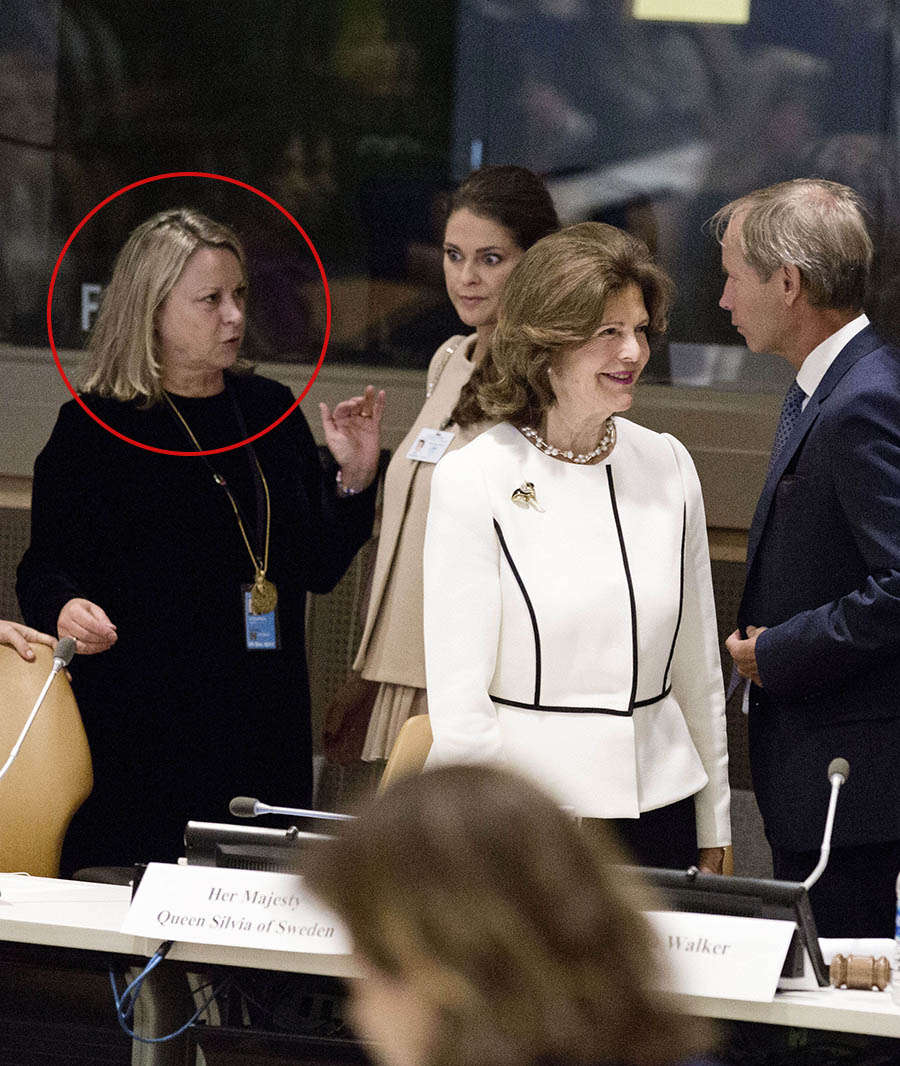 Silvias Childhood-chef tog med barnen till Epsteins skr&auml;ck-&ouml;