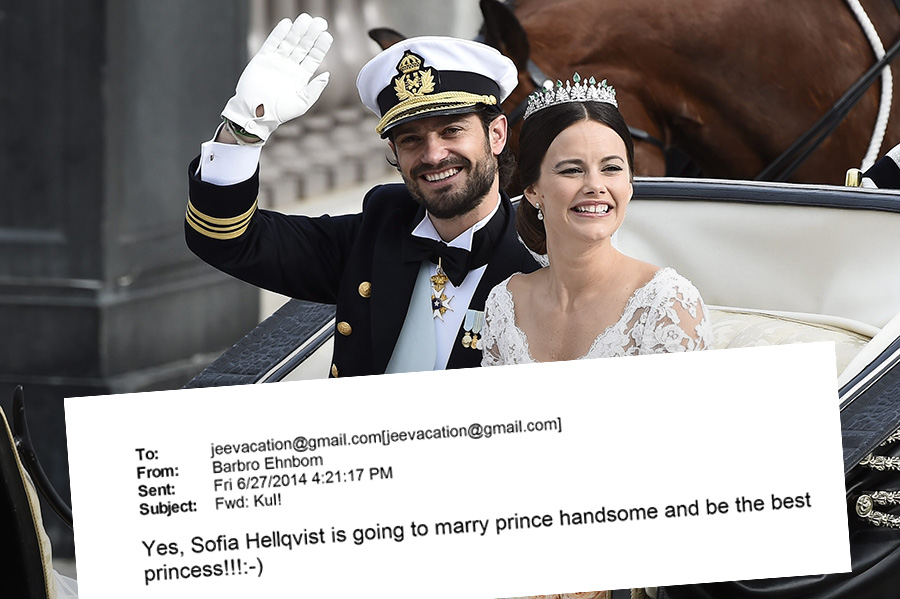Avsl&ouml;jat: Alla Epsteins mejl om prinsessan Sofia &ndash; ord f&ouml;r ord!
