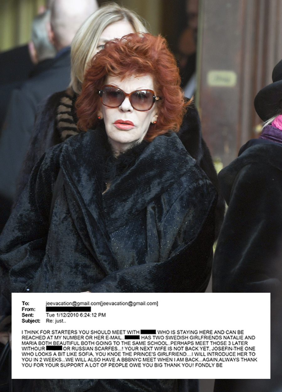 Avsl&ouml;jat: Alla Epsteins mejl om prinsessan Sofia &ndash; ord f&ouml;r ord!