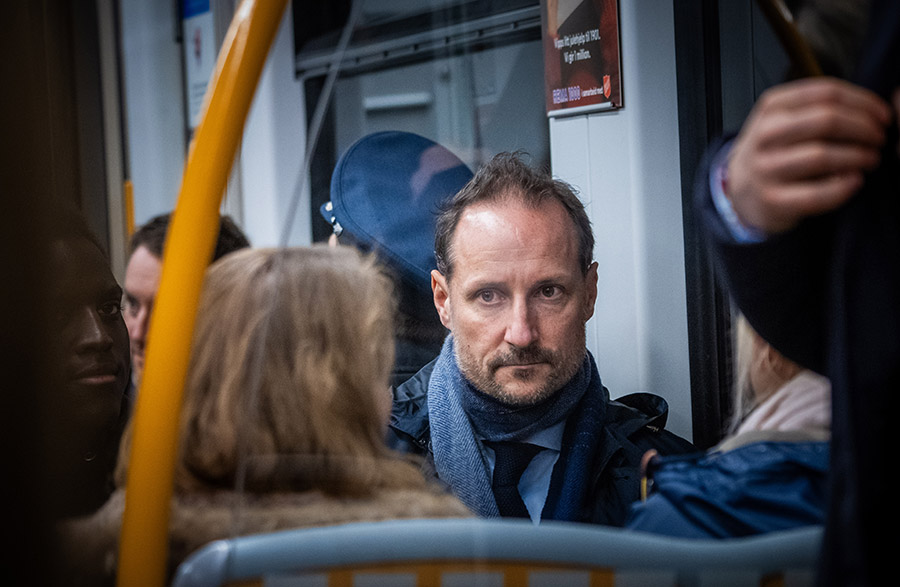 Kronprins Haakon p&aring; h&auml;ktet &ndash; hemliga bes&ouml;ket hos Marius