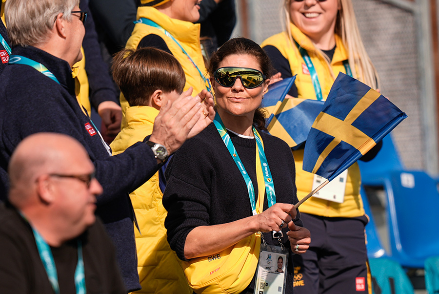 Victorias t&aring;rar p&aring; l&auml;ktaren &ndash; efter svenska OS-guldet