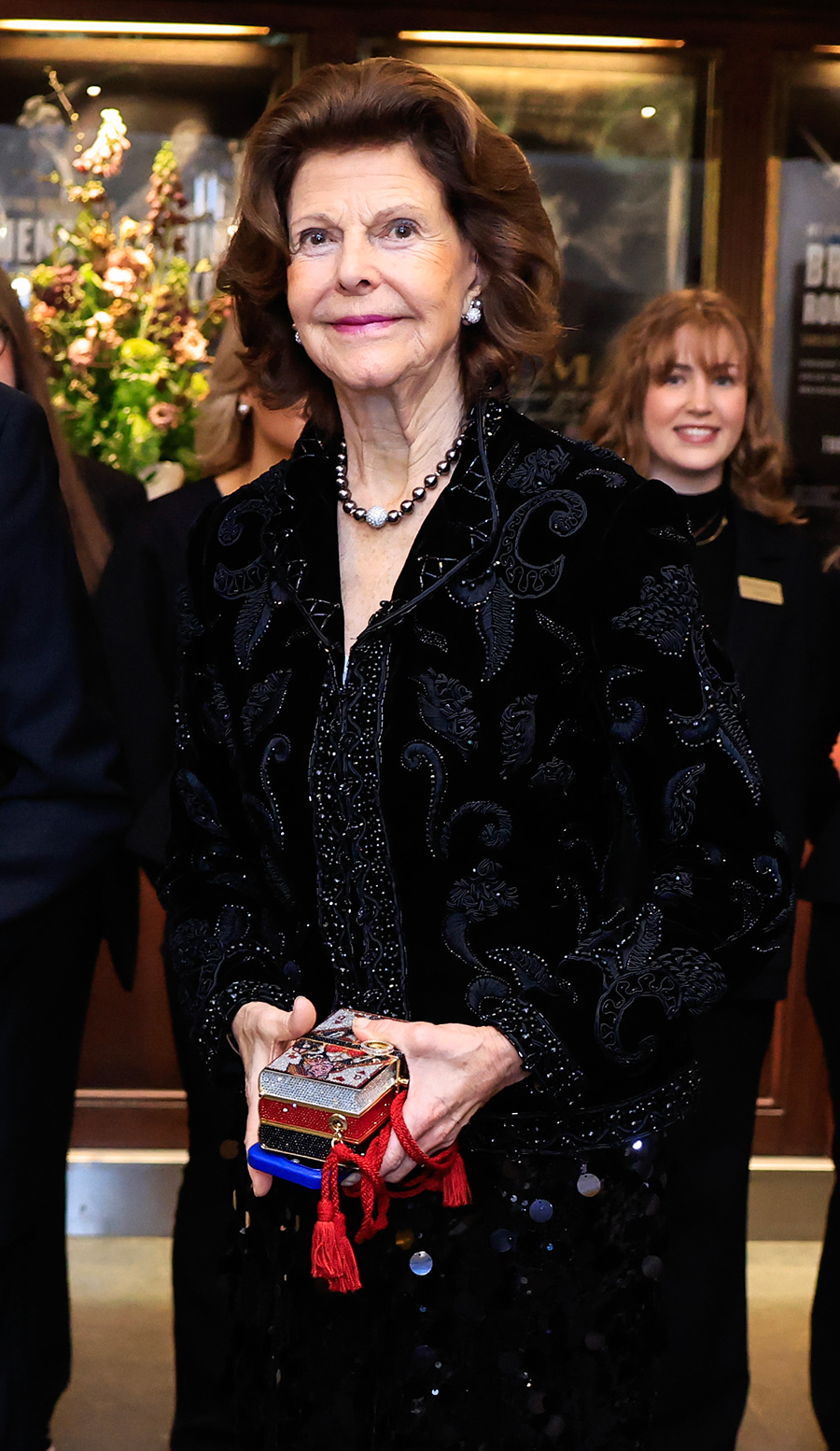 Kungens skratt n&auml;r Silvia visade sig p&aring; r&ouml;da mattan