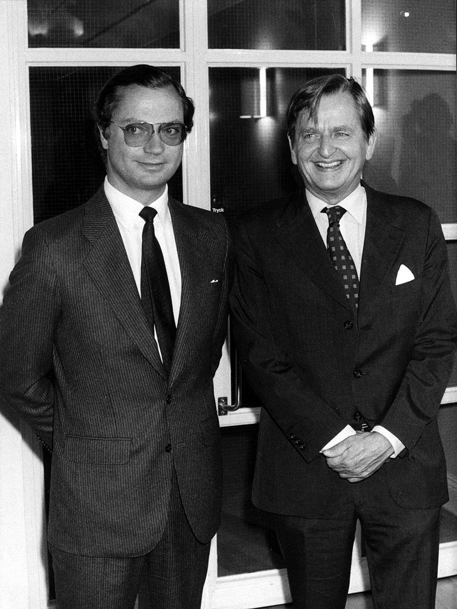 40 &aring;r efter mordet &ndash; kungens ov&auml;ntade gest f&ouml;r Olof Palme