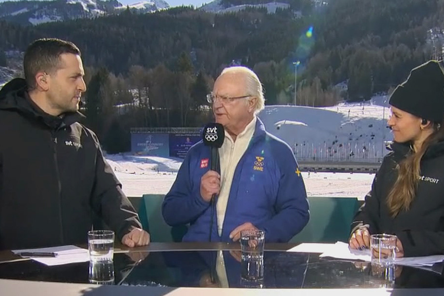 Kungen blir OS-expert i SVT &ndash; &rdquo;Jag &auml;r alltid orolig!&rdquo;