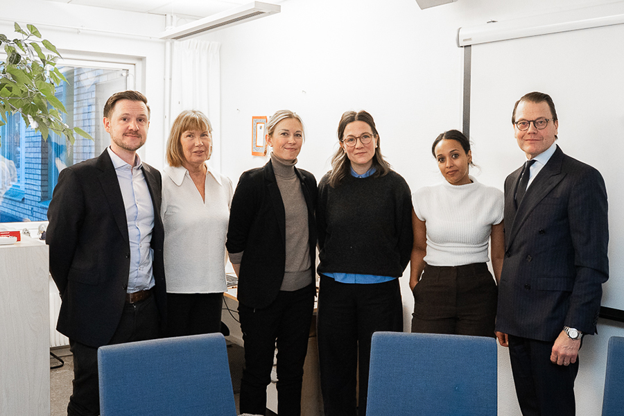 Prins Daniel p&aring; socialen i Solna &ndash; allvarliga m&ouml;tet om barnen