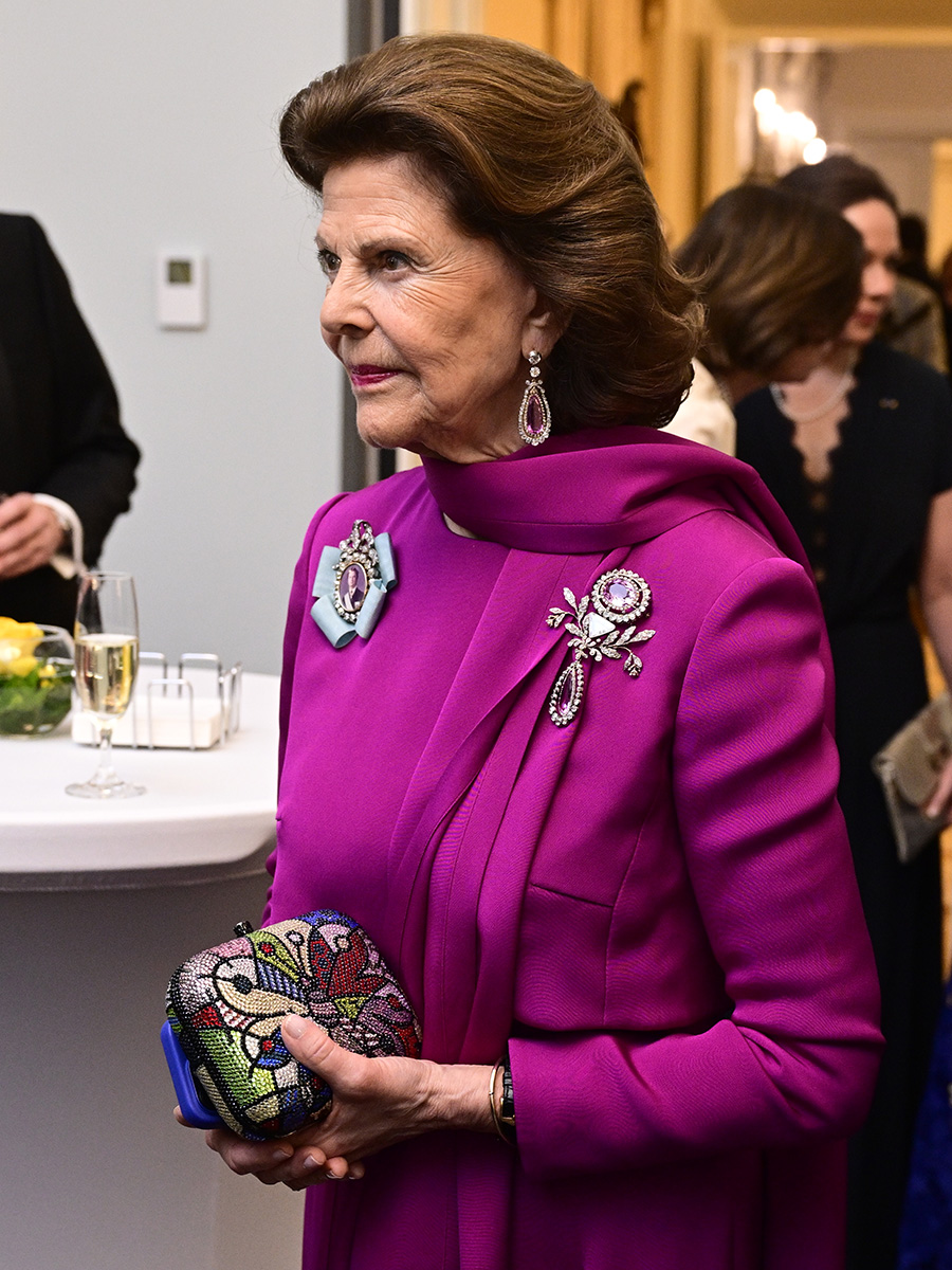 Silvias entr&eacute; p&aring; banketten &ndash; g&auml;sterna reagerade direkt