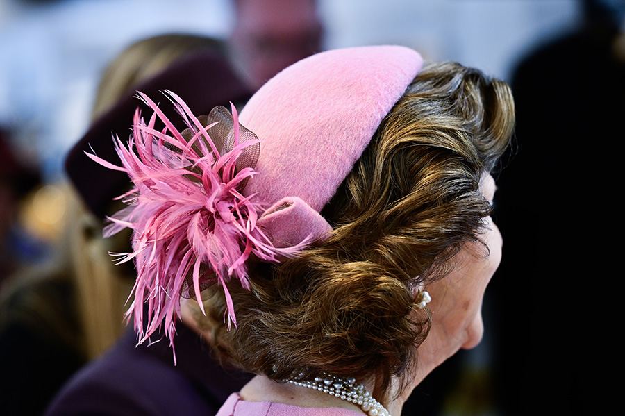 Silvias rosa panglook i Polen &ndash; alla fastnade f&ouml;r detaljen