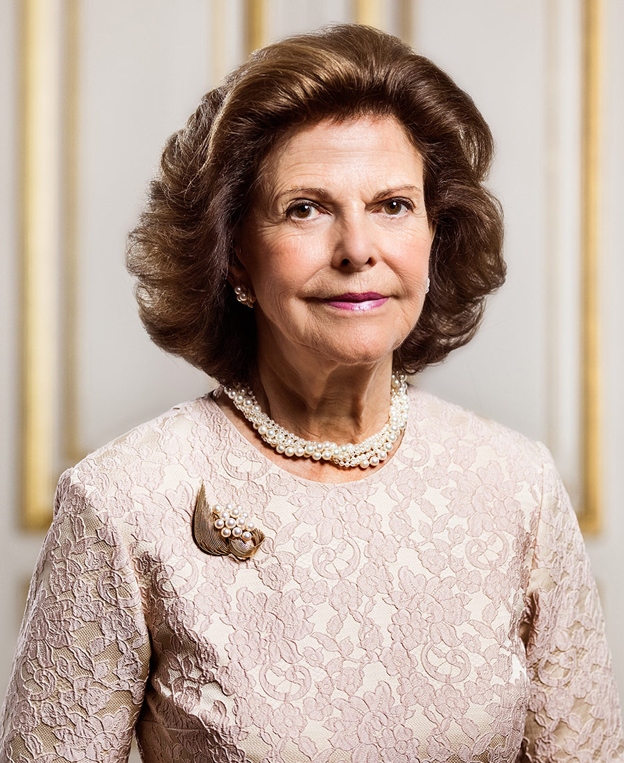 Drottning Silvia portrait