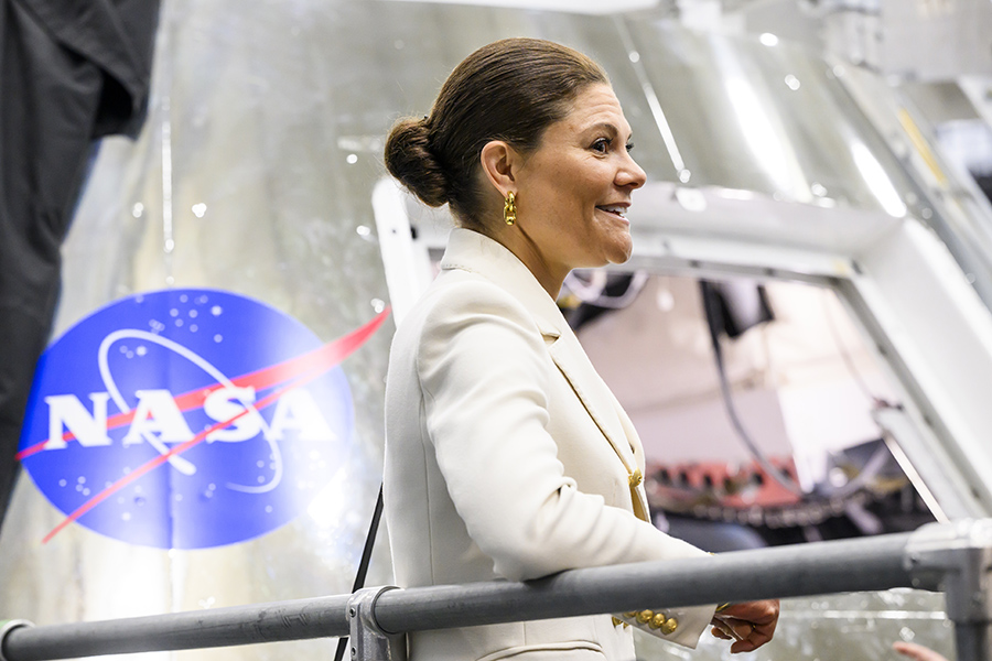 Victoria f&aring;r pl&ouml;tsligt svar fr&aring;n rymden &ndash; f&aring;ngas direkt p&aring; bild