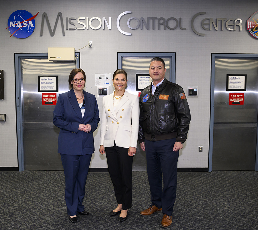 Victoria f&aring;r pl&ouml;tsligt svar fr&aring;n rymden &ndash; f&aring;ngas direkt p&aring; bild