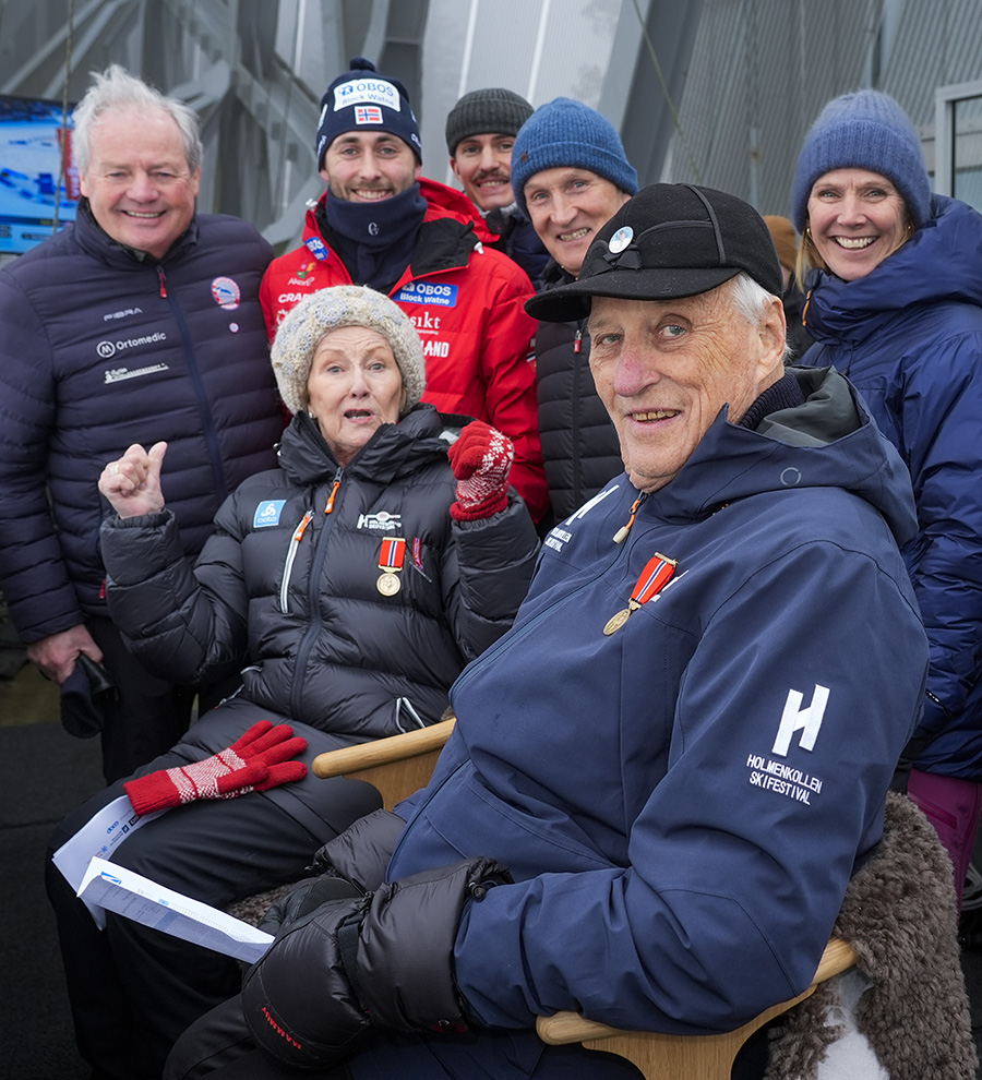 Kung Harald g&ouml;r comeback &ndash; efter sjukhusdramat i Spanien