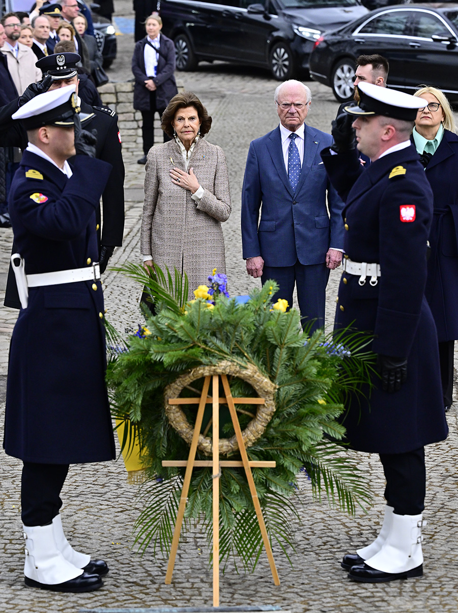 Kungaparets historiska dag i Gdańsk &ndash; m&ouml;tet alla v&auml;ntade p&aring;