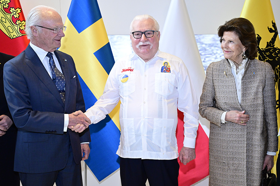 Kungaparets historiska dag i Gdańsk &ndash; m&ouml;tet alla v&auml;ntade p&aring;