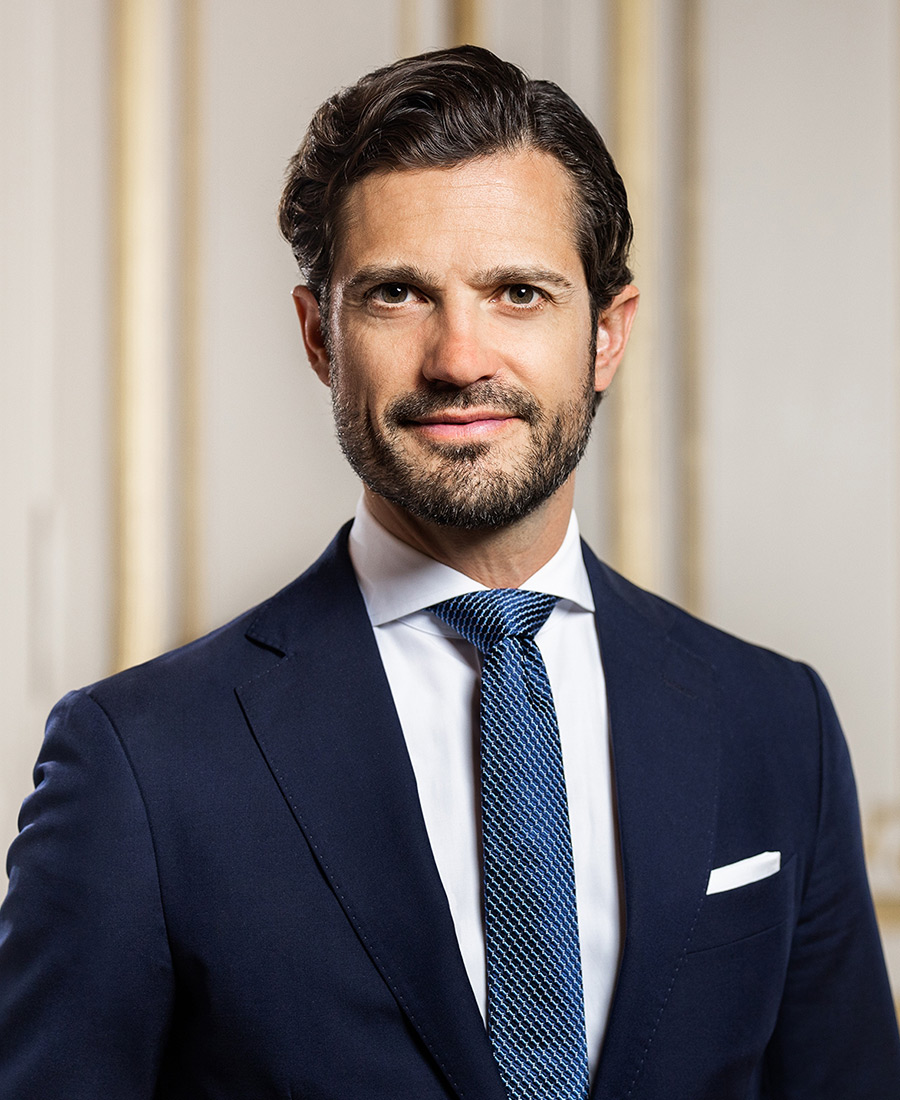 Prins Carl Philip portrait
