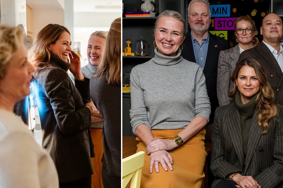 Prinsessan Madeleine d&ouml;k upp i hemlighet &ndash; hyllas stort