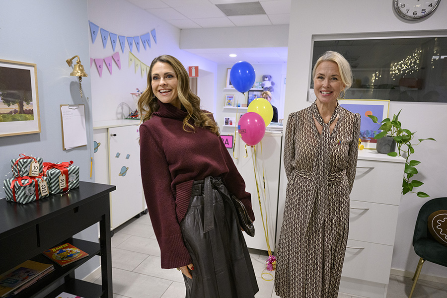 Prinsessan Madeleine d&ouml;k upp i hemlighet &ndash; hyllas stort