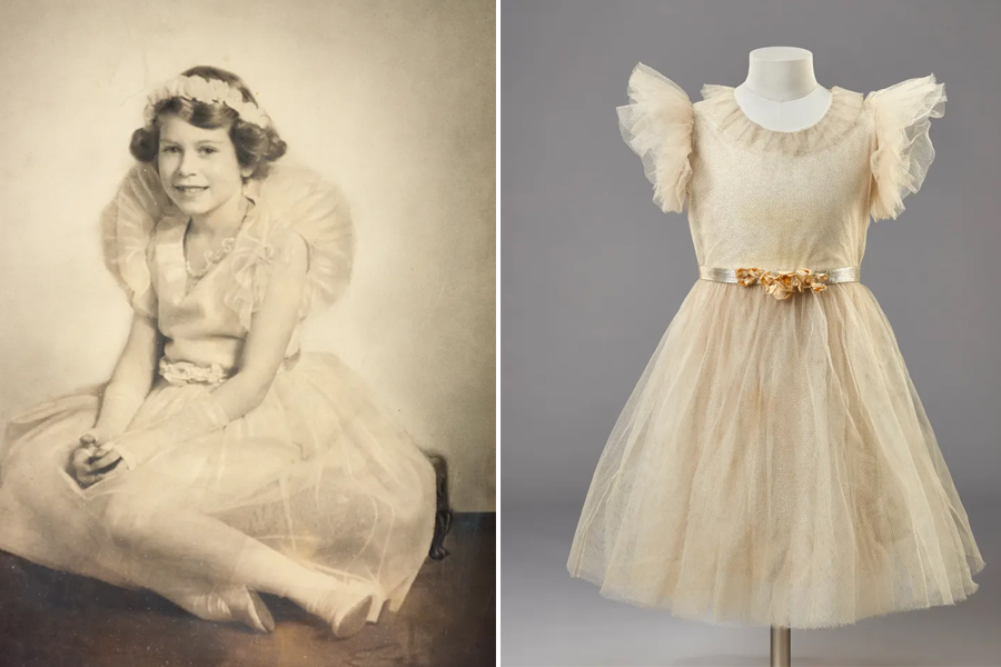 drottning elizabeths ikoniska bond-klänning väcker ny hysteri 2 Drottning Elizabeths ikoniska Bond-klänning väcker ny hysteri