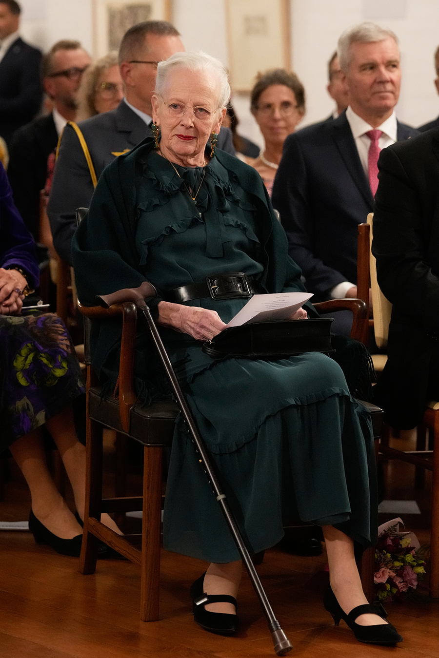 Margrethes chockbesked &ndash; nobbade v&auml;nnens begravning