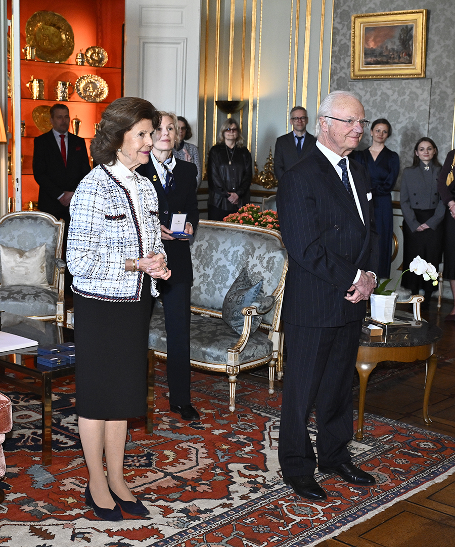 Gl&auml;djebeskedet om drottning Silvia &ndash; allt f&aring;ngas p&aring; nya bilder