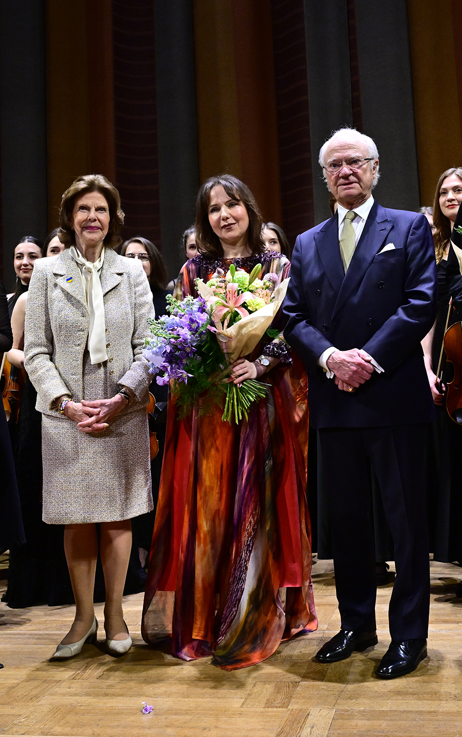 Kungaparets sista kv&auml;ll f&ouml;re p&aring;sken &ndash; Silvia helt i fokus