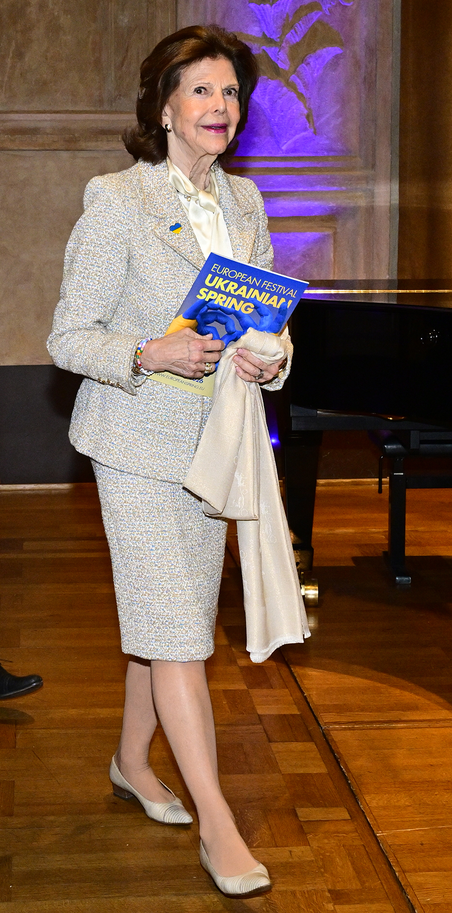 Kungaparets sista kv&auml;ll f&ouml;re p&aring;sken &ndash; Silvia helt i fokus