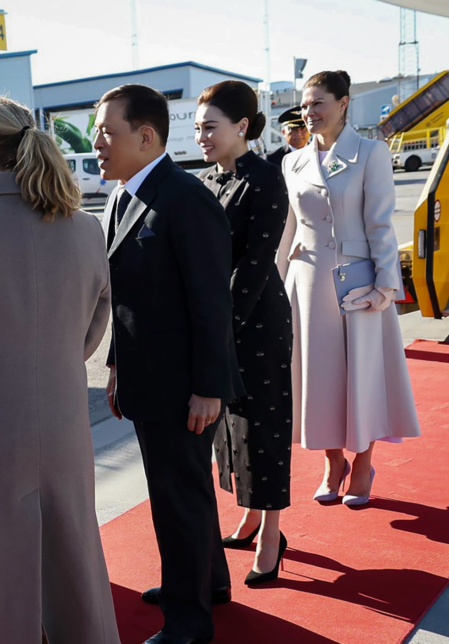 Bild-Extra: H&auml;r tar Victoria emot kungens f&ouml;rsta VIP-g&auml;ster