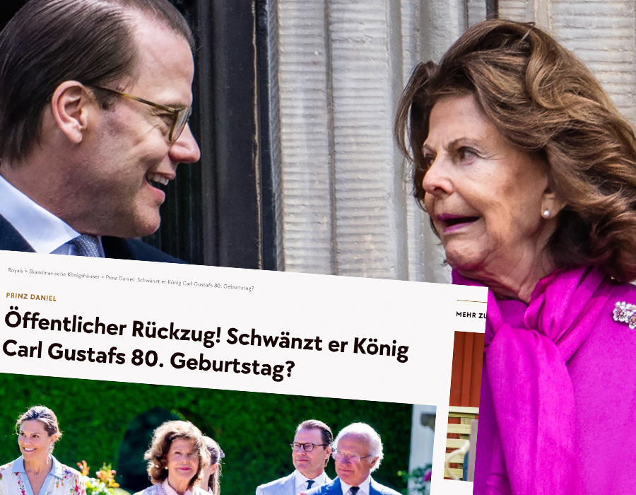 Prins Daniel saknas &ndash; tysk press sl&aring;r larm inf&ouml;r kungens fest