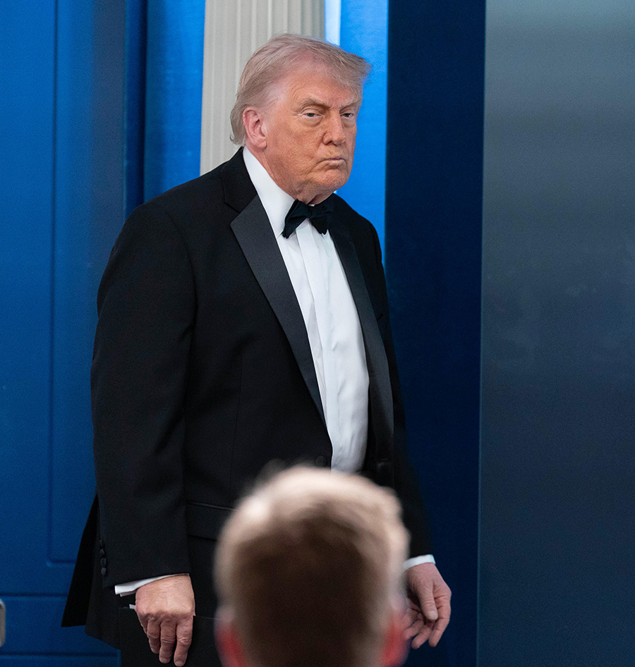 Starka oron f&ouml;r kung Charles &ndash; efter skotten mot Trump