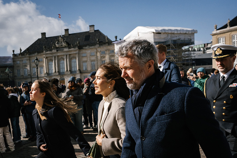 Marys p&aring;sk med kung Frederik &ndash; detaljen alla fastnar f&ouml;r