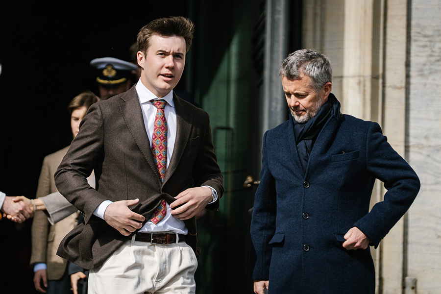 Marys p&aring;sk med kung Frederik &ndash; detaljen alla fastnar f&ouml;r